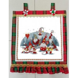 copri forno gnomi natale